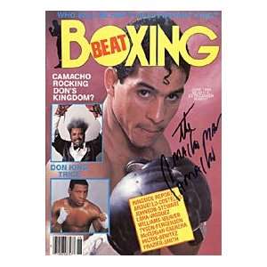  Hector Macho Camacho Autographed / Signed Boxing Beat 
