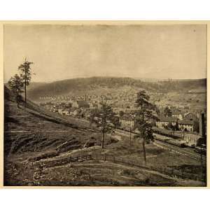  1899 Print Cambria City Johnstown Pennsylvania Cityscape 