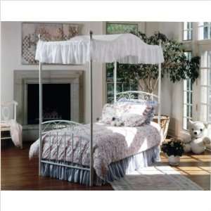   Bundle 54 Emily Bed with Canopy (Set of 2) Size Twin