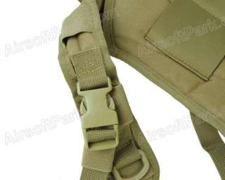 1000D 3L Molle Tactical Utility Hydration Pouch Backpack Tan  