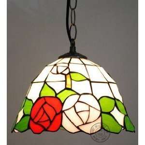   Shell Material Pendant Light Wiht Floral Pattern
