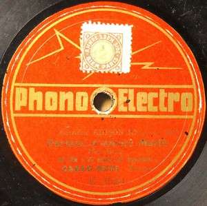 CARLO BUTI Phono Electro E 3520 1932 RARE ITALIAN 78RPM  