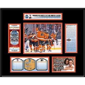   Flyers 2012 NHL Winter Classic Ticket Frame