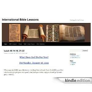  International Bible Lessons Kindle Store L.G. Parkhurst