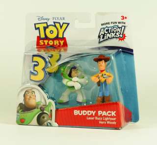   STORY 3 Buddy Pack   Laser Buzz Lightyear and Hero Woody NEW  