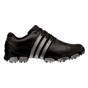  adidas Mens Tour360 4.0 Golf Shoes (Black/Black/Silver 