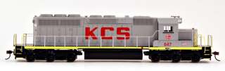   HO Scale Train Diesel SD40 2 Analog Kansas City Southern #647 67012