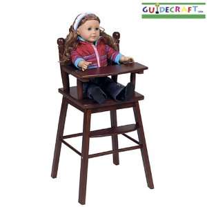  Guidecraft Doll High Chair   Espresso