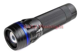 CREE Q4 Zoomable LED Flashlight Lamp Torch Light Mount  