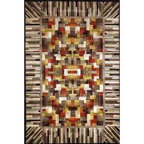  Hand Tufted New Wave Contemporary Wool Area Rug 7.90 