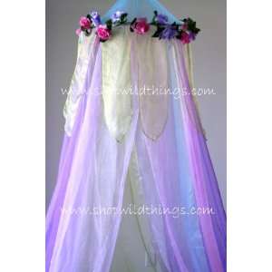   Flower Princess Bed Canopy for Girls 