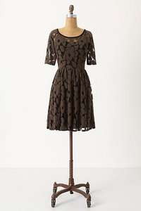 Anthropologie Unconditional Osier Dress Weston wear OBAMA SIZES***
