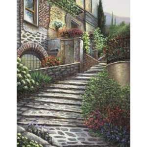  Steps At Castiglione (Canv)    Print