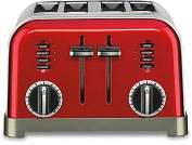 Product Image. Title Cuisinart CPT 180MR Metal Classic Toaster 