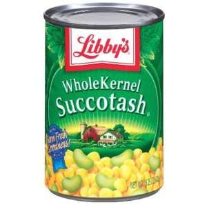  Libbys Whole Kernel Succotash, 15.25 oz, 12 ct (Quantity 