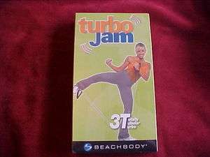   Chalean Johnson Turbo Jam 3T Totally Tubular NEW VHS Video Kickboxing