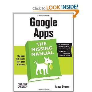  Google Apps The Missing Manual [Paperback] Nancy Conner 