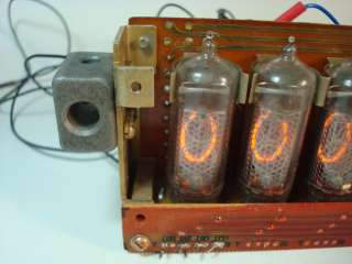 NIXIE TUBE IN 14, 9 pieces. Ukraine. Used.  