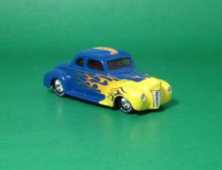 Hot Wheels 1940/40 Ford Coupe   Exclusive Blue w/Flames Tomart Issue 