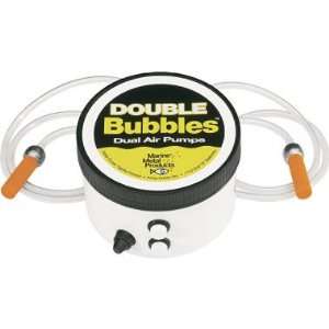   Metal Double Bubbles Dual Air Pump Aeration System