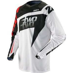   Replica Mens Off Road/Dirt Bike Motorcycle Jersey   White/Red / Small