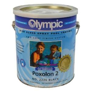  Olympic Poxolon Black with Catalyst Patio, Lawn & Garden