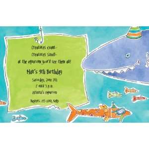 Shark Attack Invitations