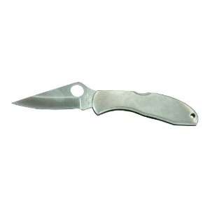  Spyderco Delica4 Folder Knife VG10 Satin Plain Clip Point 2 
