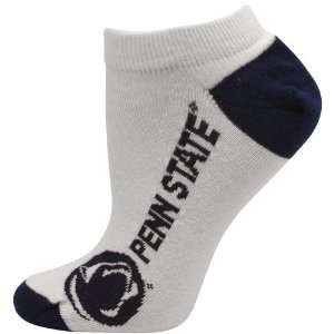   Nittany Lions Ladies White Logo & Name Ankle Socks