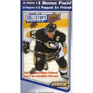  2009/10 Upper Deck Collectors Choice Hockey 13 Pack Box 