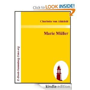 Marie Müller (German Edition) Charlotte von Ahlefeld  