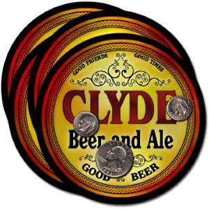  Clyde, TX Beer & Ale Coasters   4pk 