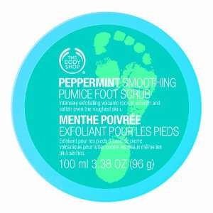  The Body Shop Peppermint Smoothing Pumice Foot Scrub, 3.45 