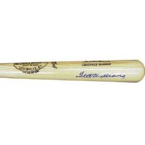Ted Williams Signed Baseball Bat   Louisville Slugger   PSA/DNA 