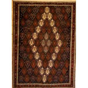    5x7 Hand Knotted Afshar Persian Rug   53x72