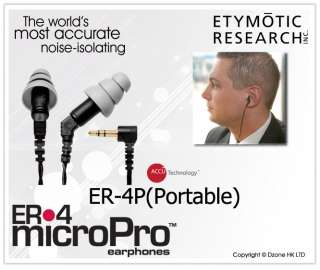 Etymotic Research ER 4P MicroPro Earphones