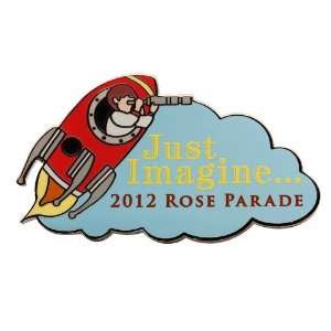  NCAA 2012 Rose Parade Just Imagine Rocket Pin