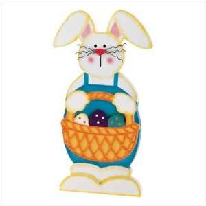  Wooden Easter Bunny Theme Hanging Wall Wood Plaque