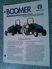   TC 40 TC45 NEW HOLLAND COMPACT FARM LAWN HOME TRACTOR SALES BROCHURE