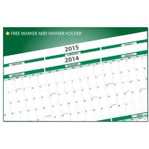   ® 2014/2015 2 Year Dry Erase Calendar 38 X 24