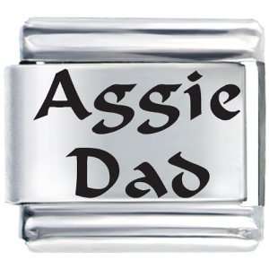  Aggie Dad Gift Italian Charm Pugster Jewelry