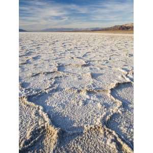Pressure Ridges in the Salt Pan Near Badwater, Death Valley National 