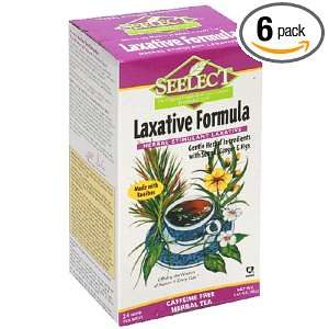 Seelect Tea Blend, Tea Bags, Senna Movement Herbal Dietary Supplement 