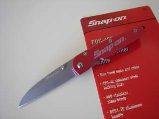 NEW SNAP ON EDC 400 FOLDING LOCKING LINER KNIFE 5207  