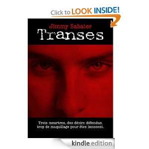 Transes (French Edition) Jimmy Sabater  Kindle Store