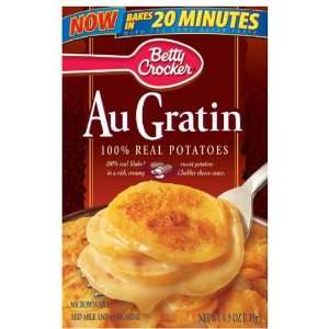 Betty Crocker Au Gratin Real Potatoes   12 Pack  Grocery 