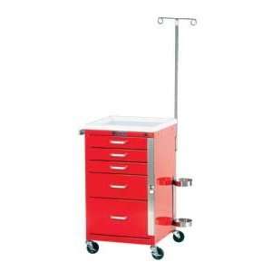  Mini Line Five Drawer Emergency Cart Specialty Package 