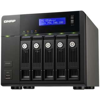 QNAP TS 559 Pro+ 5 Bay Diskless SATA NAS Server  