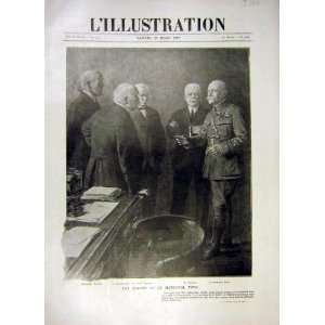  Foch Wilson Clemenceau Orlando George Print 1919