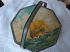 VTG LOOSE WILES BISCUIT COMPANY NAUTICAL SUNSHINE TIN W/ HANDLE